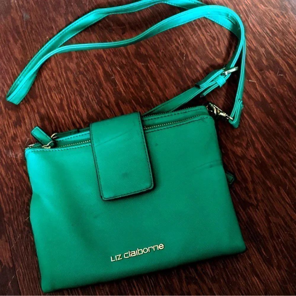 Liz Claiborne Mint Green Crossbody